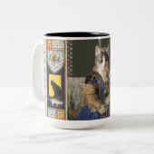 Royal Cat Princess Tweekleurige Koffiemok (Voorkant links)
