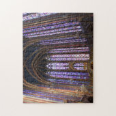 Royal Chapel Church Glas in lood Foto Legpuzzel (Verticaal)