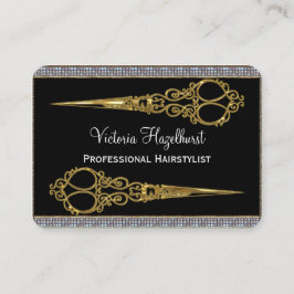 Royal Château Double Scissors Professional Visitekaartje