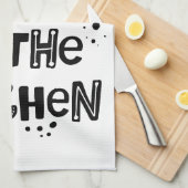 Royal Chef Schort: Koning van de Keuken Theedoek (Quarter Fold)