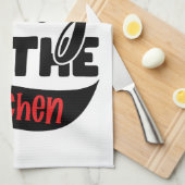 Royal Chef Schort: Koning van de Keuken Theedoek (Quarter Fold)