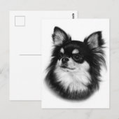 Royal Chihuahua Look - Handgeschilderd Briefkaart (Voorkant / Achterkant)
