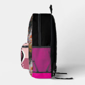 Royal Chihuahua Princess Print Cut Naaizak Bedrukte Rugzak (Rechts)