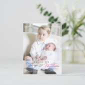 Royal Children - George & Charlotte Briefkaart (Staand voorkant)