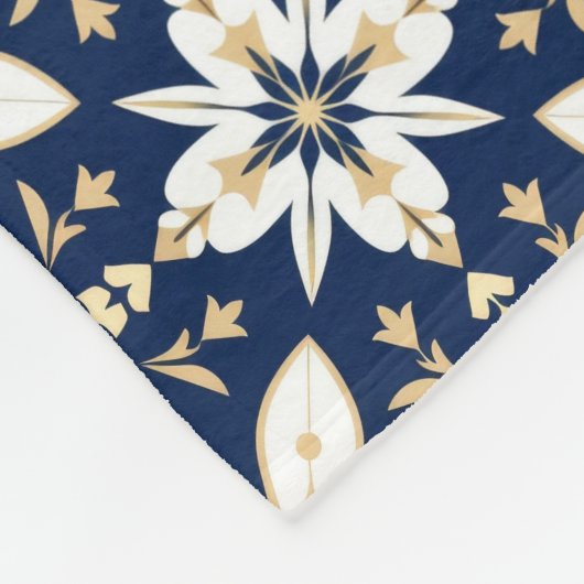 Royal Christmas Fleece Deken (Hoek)