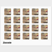Royal Circus Vierkante Sticker (Vel)