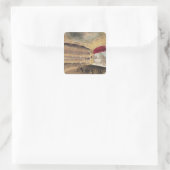 Royal Circus Vierkante Sticker (Tas)