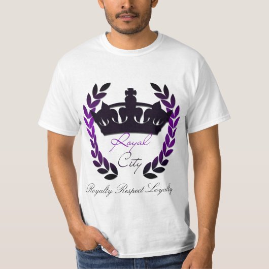 Royal City Respect Basic T-shirt (Voorkant)