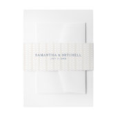 Royal Classic Retro Invitation Belly Band Uitnodigingen Wikkel (Voorkant Voorbeeld)