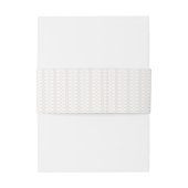 Royal Classic Retro Invitation Belly Band Uitnodigingen Wikkel (Achterkant Voorbeeld)