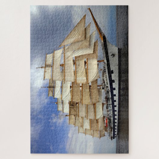 Royal Clipper Five, volledig geregigreerd all-schi Legpuzzel (Verticaal)