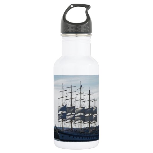 Royal Clipper onder zeil Waterfles (Voorkant)