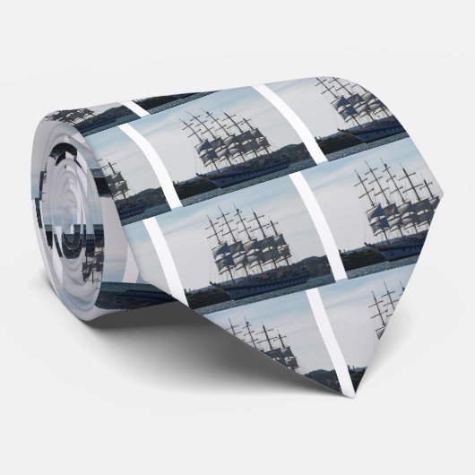 Royal Clipper under Sail Stropdas (Opgerold)