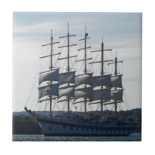Royal Clipper under Sail Tegeltje