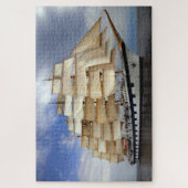 Royal Clipper Vijfmaster Volledig Getuigd Hoog Sch Legpuzzel (Verticaal)