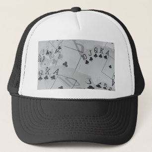 Royal Club Flush Poker Cards Pattern Trucker Pet