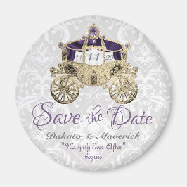 Royal Coach Save the Date Magnets Magneet