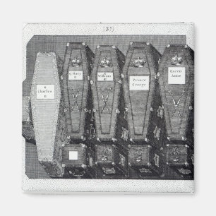 Royal Coffins in Westminster Abbey Magneet