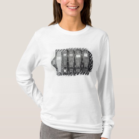 Royal Coffins in Westminster Abbey T-shirt (Voorkant)