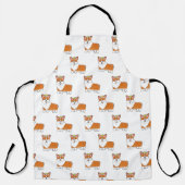 Royal corgi-hond gepersonaliseerd schort (Voorkant)