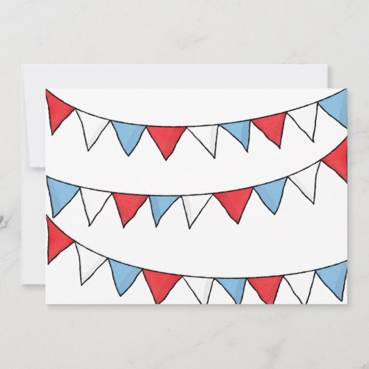 Royal corgi party-uitnodiging kaart (Achterkant)