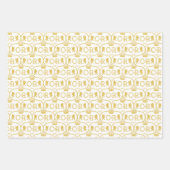 Royal Coronation 2023 Ogee Pattern Wrapping Paper (Voorkant 3)