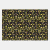 Royal Coronation 2023 Ogee Pattern Wrapping Paper (Voorkant 2)