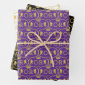 Royal Coronation 2023 Ogee Pattern Wrapping Paper (In situ)