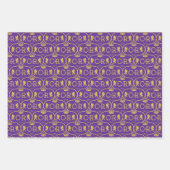 Royal Coronation 2023 Ogee Pattern Wrapping Paper (Voorkant)