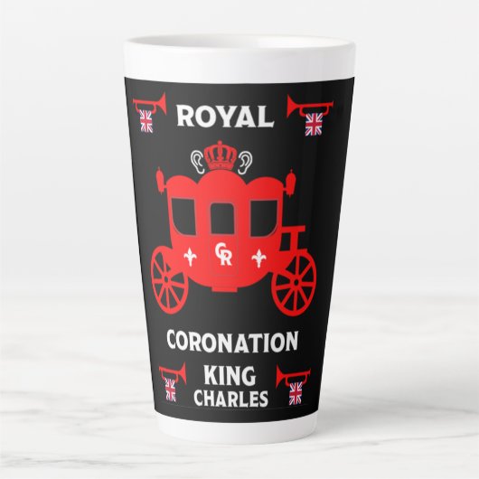 Royal Coronation King Charles III Latte Mok (Voorkant)