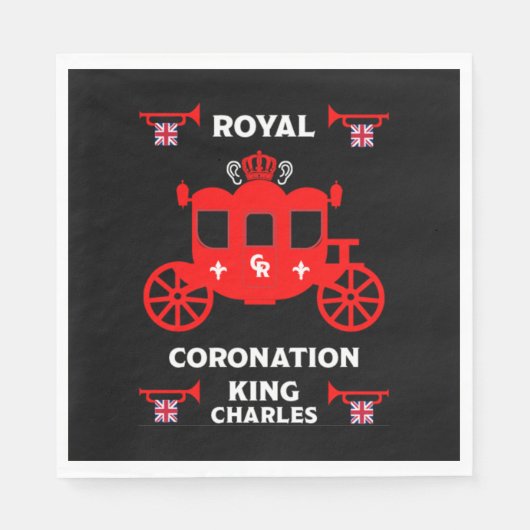 Royal Coronation King Charles III Servet (Voorkant)