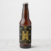Royal Coronation Westminster Abbey Bier Etiket (Voorkant)