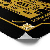 Royal Coronation Westminster Abbey Poster (Hoek)