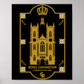 Royal Coronation Westminster Abbey Poster (Voorkant)