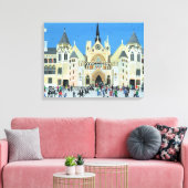Royal Courts of Justice London 1994 Canvas Afdruk (Insitu (Woonkamer))
