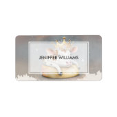 Royal Cow Dreaming on Cheese Throne                Etiket (Voorkant)