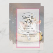 Royal Cow Dreaming on Cheese Throne Kaart (Voorkant / Achterkant)