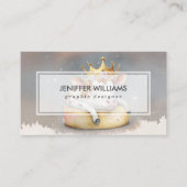 Royal Cow Dreaming on Cheese Throne                Visitekaartje (Voorkant)