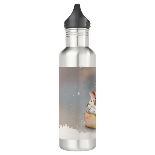 Royal Cow Dreaming on Cheese Throne          Waterfles (Links)