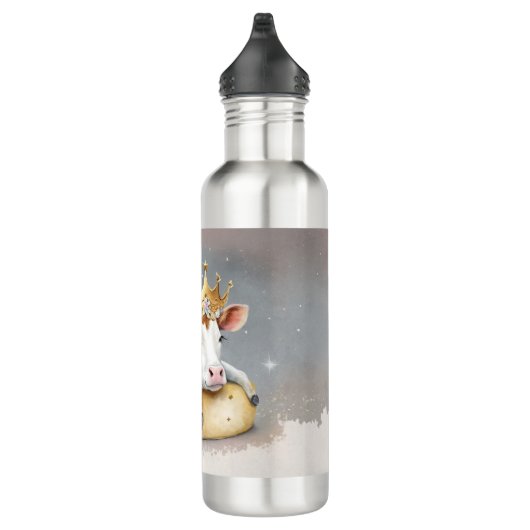 Royal Cow Dreaming on Cheese Throne          Waterfles (Rechts)