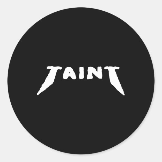 Royal Crackers bezoedelen Ronde Sticker (Voorkant)