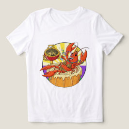 Royal Crawfish Boil Queen T-shirt! 👑🦞 Tri-Blend Shirt