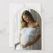 Royal Crest Little Prince Baby shower Kaart (Achterkant)