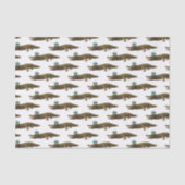 Royal Croc - Jewel Alligator Tissuepapier (Voorkant)