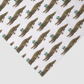 Royal Croc - Jewel Alligator Tissuepapier (Detail)