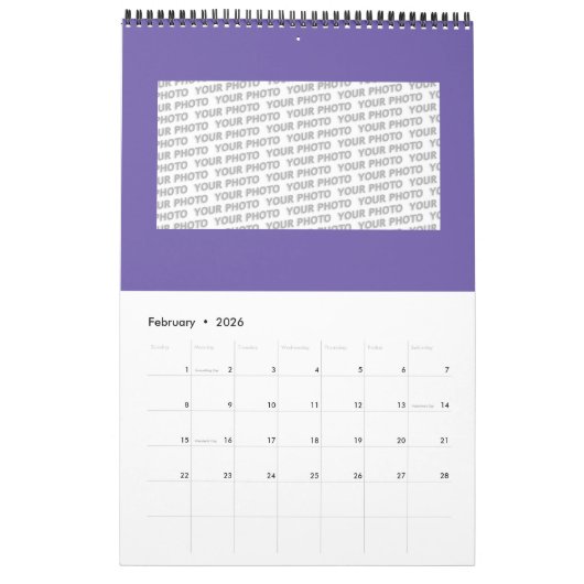 Royal Cross Crown - Gold Blue Red Kalender (Feb 2026)