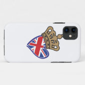 Royal Crowm UK Heart Flag Case-Mate iPhone Case (Achterkant (horizontaal))