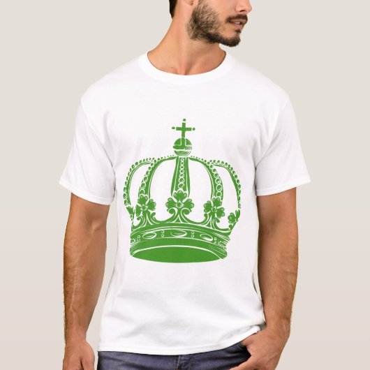 Royal Crown 02 - Avocado Green T-shirt (Voorkant)