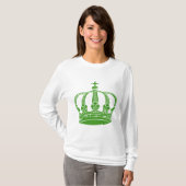 Royal Crown 02 - Avocado Green T-shirt (Voorkant volledig)