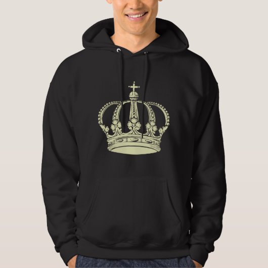 Royal Crown 02 - Cream Hoodie (Voorkant)